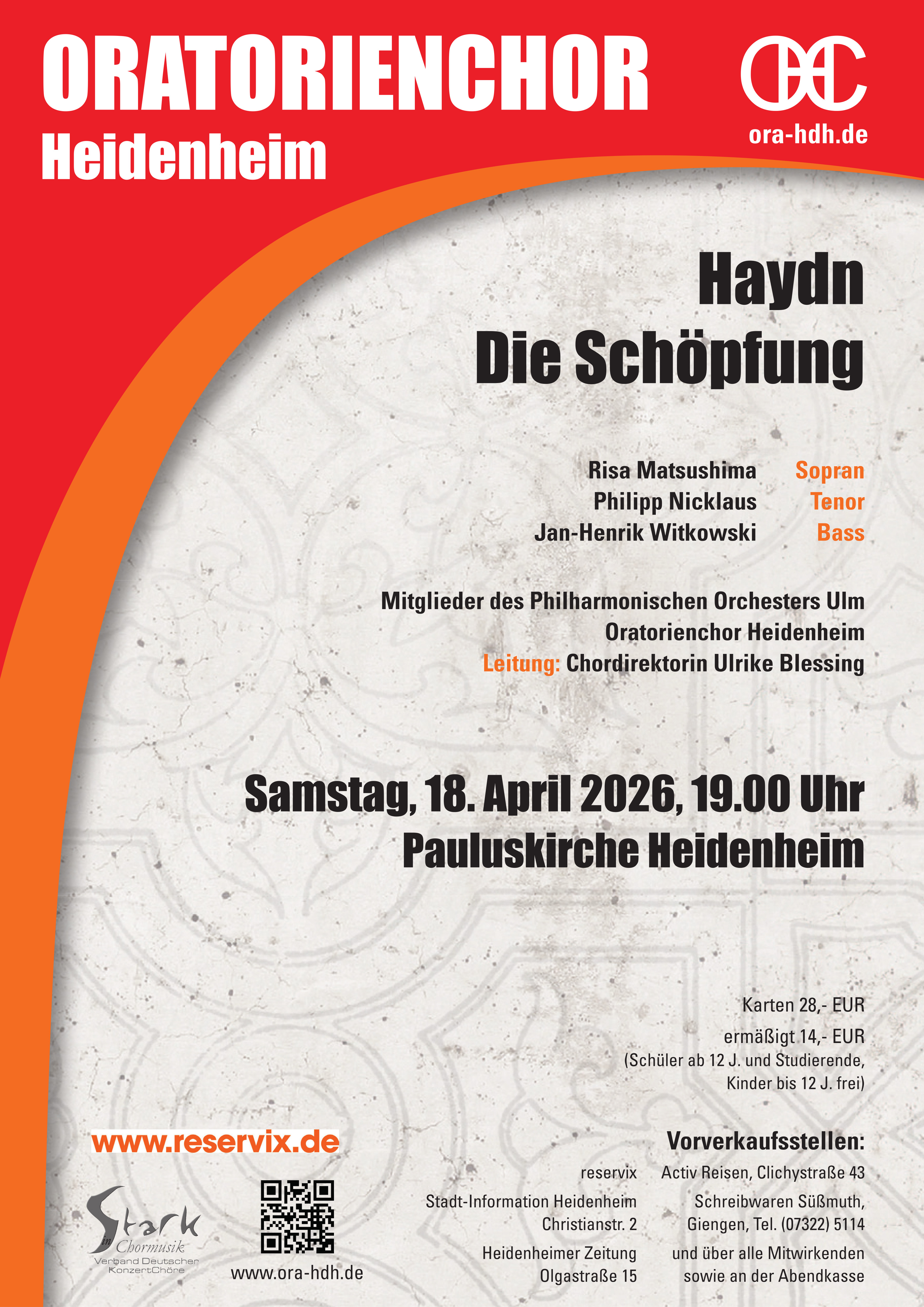 ORA Oratorienchor Plakat Haydn die Schopfung 03 26 web