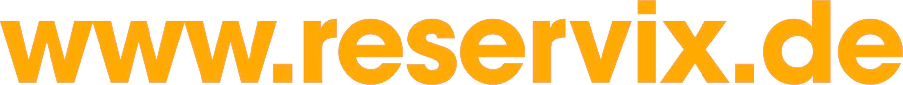 reservix Schriftzug